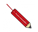 刺繡書籤-紅鉛筆BBK04