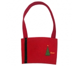 刺繡飲料提袋-聖誕樹BAG06